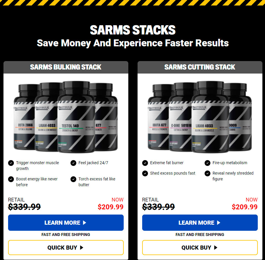 Sarms lifting supplements
